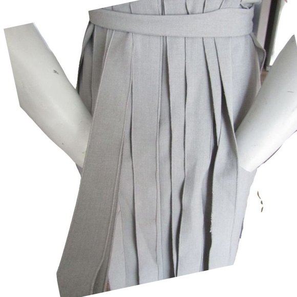 Calvin Klein Grey Dress with Strips Size 2 - Picture 3 of 3